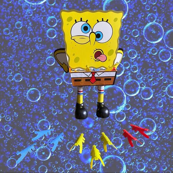 MB Spongebob Y2K 2005 Ants in the Square Pants Game - Picture 7 of 9